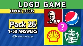 logo game, Expert logos. Pack 26 answers #logogame