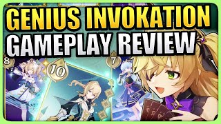 Genius Invokation TCG Mechanics OFFICIALLY REVEALED! Genshin Impact 3.3 Trading Card Game