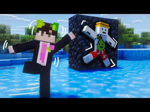 Minecraft but Everything is Slippery...