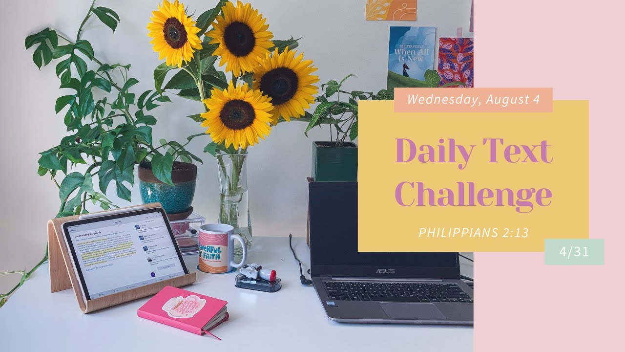 Daily text Challenge 4/31 - Philippians 