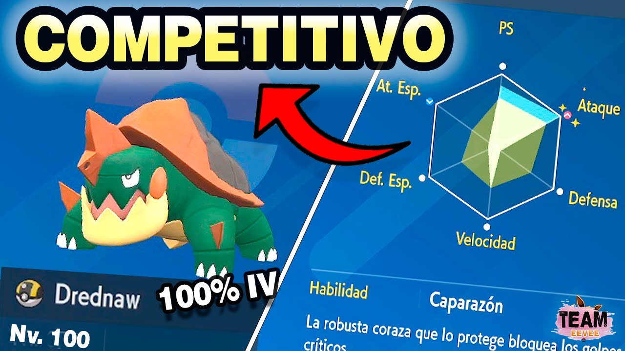 Como entrenar un Pokémon Competitivo Perfecto en Escarlata y Púrpura - Team  Eevee
