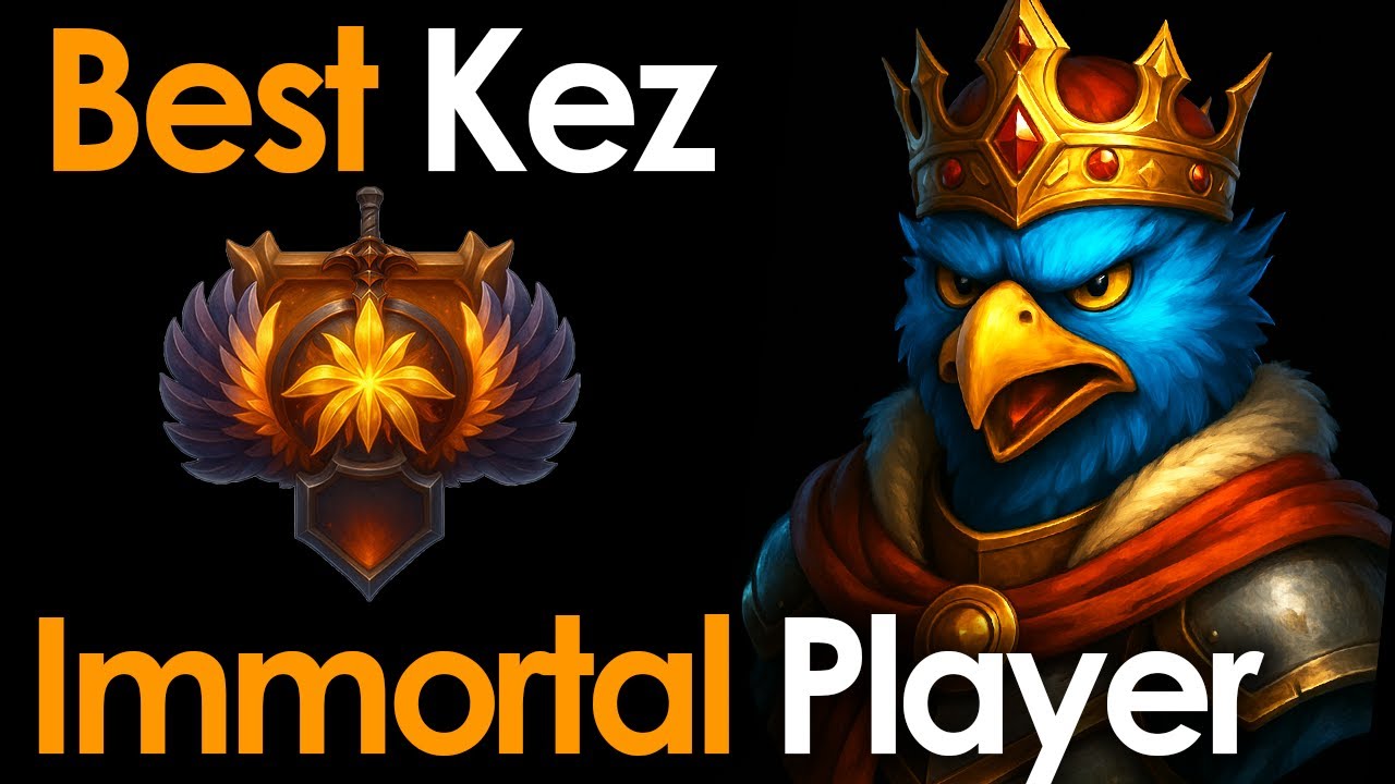Why He Is Best Kez | Immortal Safe Lane Gameplay Patch 7.40b Dota 2