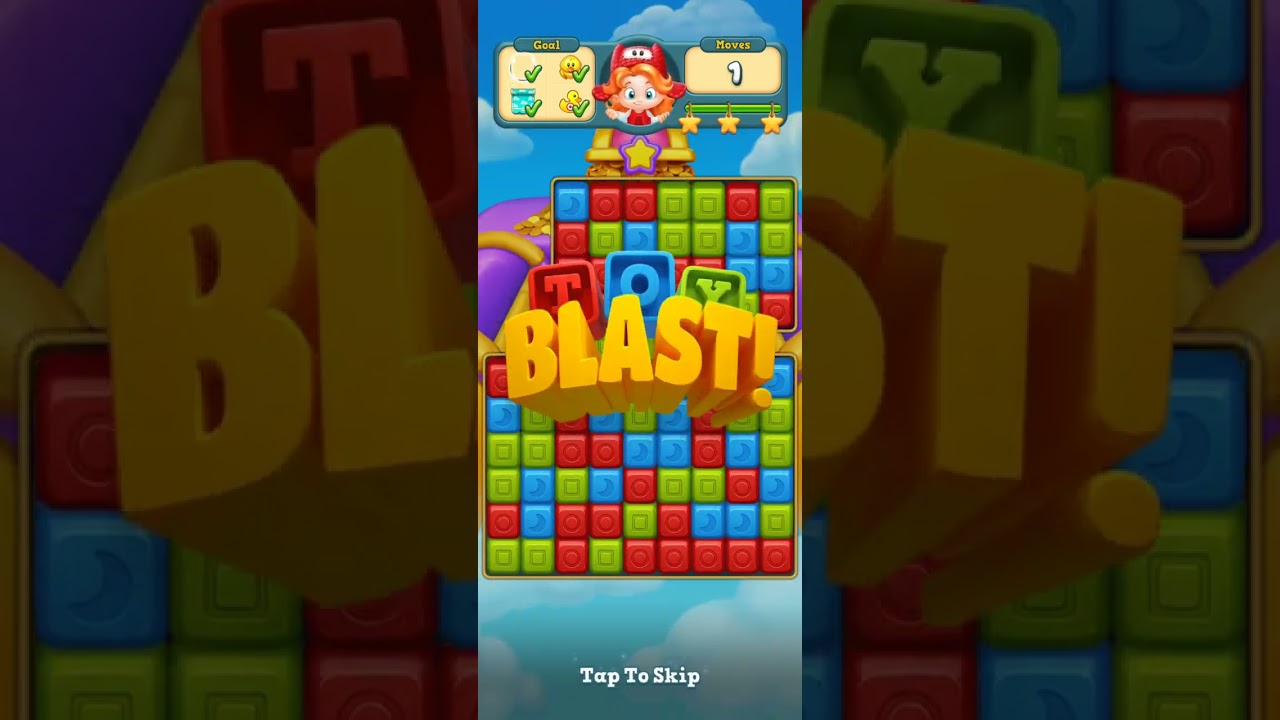 Toyblast game level1041&1042&1043&amazing funny game 🎮 |gaming |game play |with super power bomb
