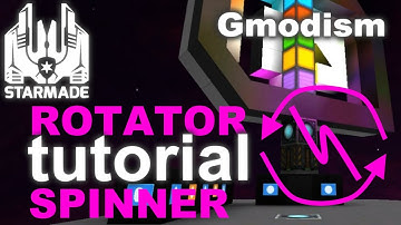 StarMade Compact Tutorial | Spinning Thing (Rotating Sign - Radar Disc etc.)