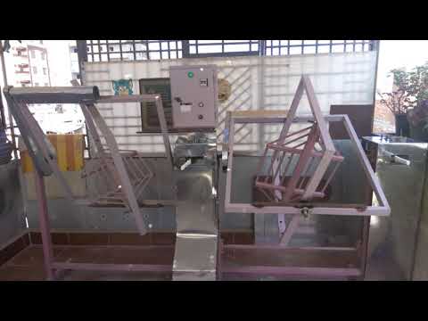 ماكينه تفريغ تحف البوليستر موديل102