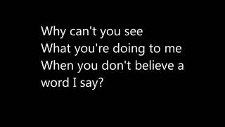 Suspicious Minds Elvis Presley Lyrics