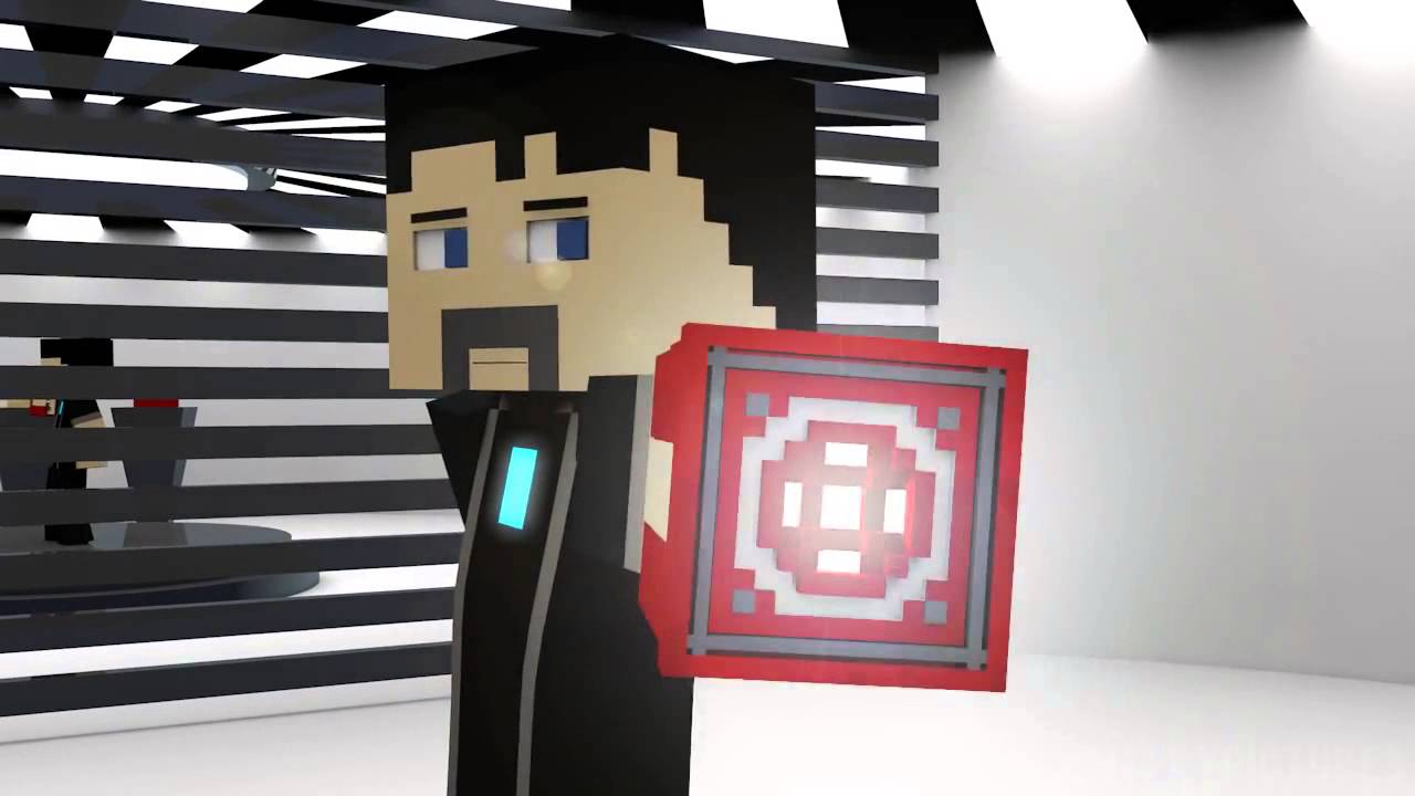 Repulsor Beam Minecraft Animation - YouTube