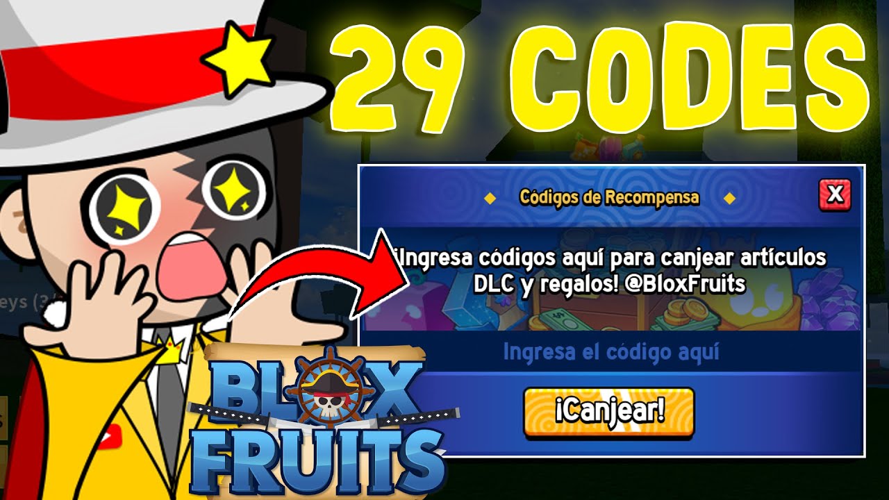 NOVO CÓDIGO +29 CODIGOS ATUALIZADOS DE OUTUBRO 2023 DO BLOX FRUITS - blox  fruit codes (roblox) 