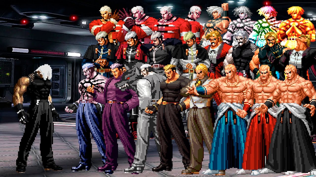 New Final Rugal Vs Super Kof Bosses Team Mugen - YouTube