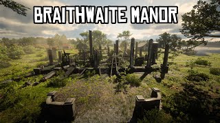 What Does The Braithwaite Manor Look Like 6 Years After The Incident? Rdr 2