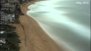 Narrabeen Beach erosion and recovery timelapse: April 2015 storm Narrabeen Beach erosion and recovery timelapse: April 2015 storm
