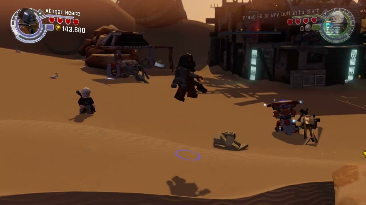 LEGO STAR WARS The Force Awakens Part 16: Lor San Tekka's Return