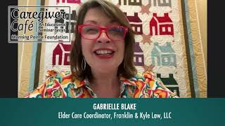 Morning Pointe Foundation Caregiver Cafe' Knoxville, TN - Hear from Moderator
