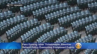 Fans Fuming After Ticketmaster Rewrites Refund Policy Exempting Postponed Events