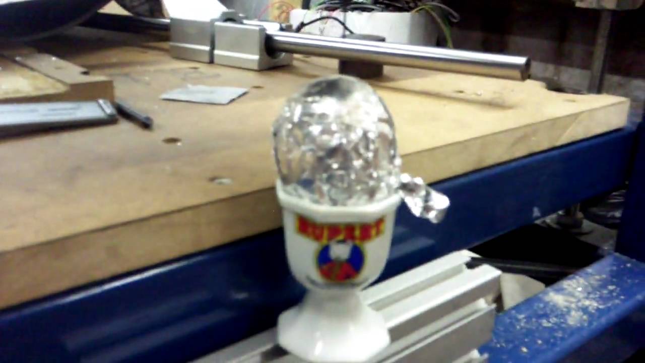 Mach3 probe test on aluminium foil YouTube