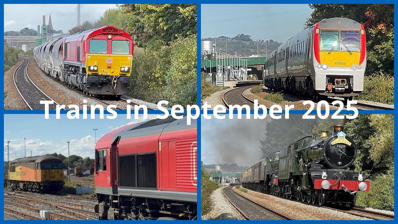 Trains in September 2025 - YouTube