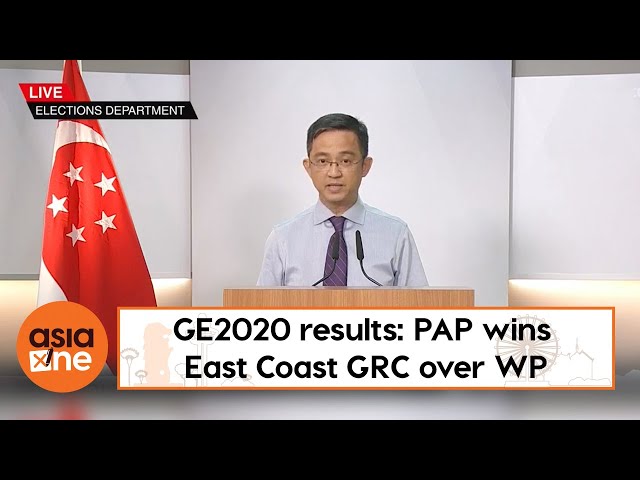 PAP’s Heng Swee Keat wins East Coast GRC over The Workers’ Party’s Dylan Ng with 53.41% class=