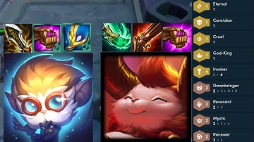 ⭐⭐ Teemo heimerdinger 5 HP Comeback!? | 4 Invoker | Teamfight Tactics Set 5 |