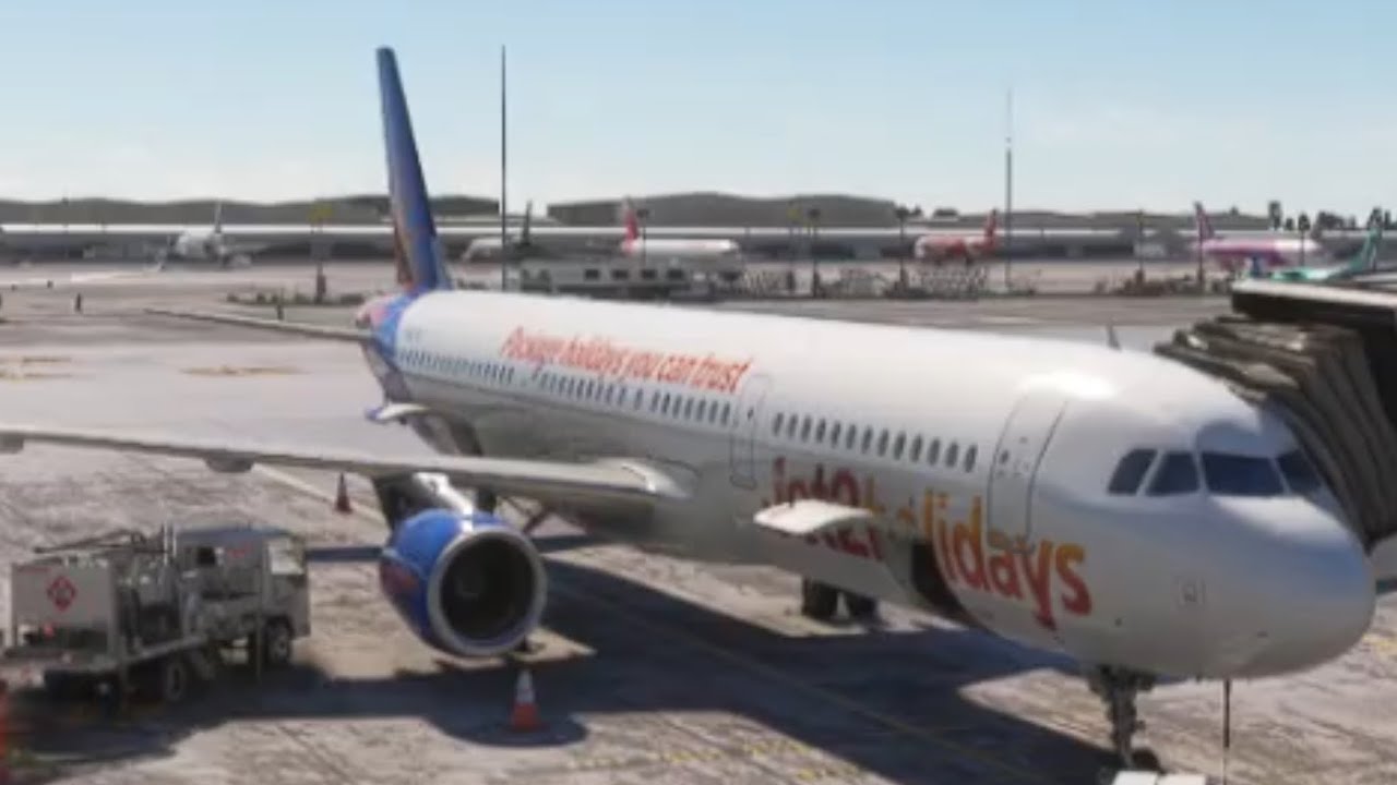 Manchester to Tenerife | Full Flight | Jet2 EXS917 | Relaxing Cabin Ambience | Window Seat View