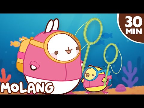 Petualangan Pesta | Kartun Lucu Anak Anak | Molang Bahasa