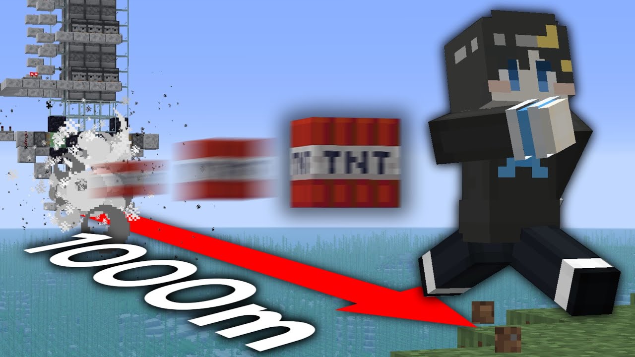 1000블록 밖에서 친구 TNT로 저격해버리기 ㅋㅋㅋㅋㅋ