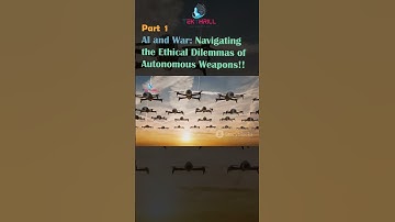 AI and War: Navigating the Ethical Dilemmas of Autonomous Weapons! Part 1 #ai #trending #viral