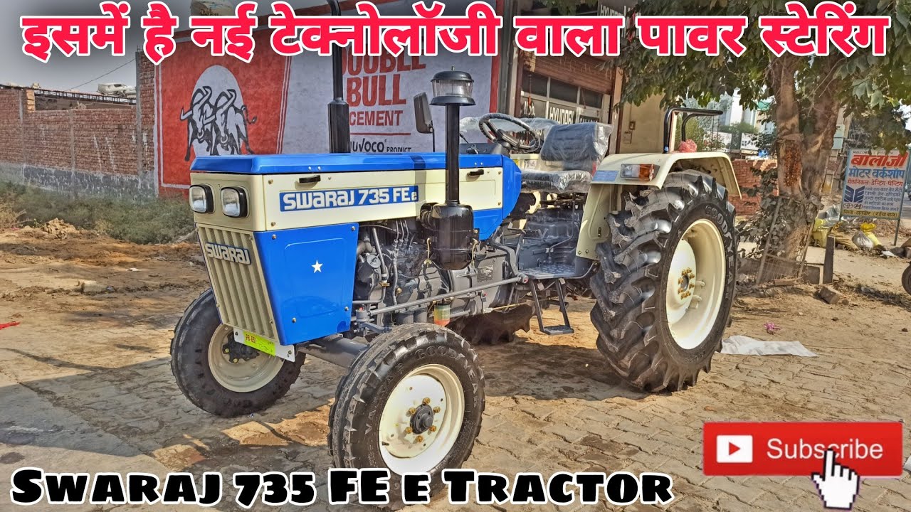 अब ये आगया है पावर स्टेरिंग के साथ Swaraj 735 FE e Tractor Features