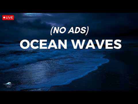 🔴 Ocean Sounds for Deep Sleep | Gentle Waves for Falling Asleep Fast Tonight
