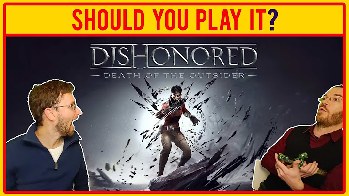Dishonored death of the outsider review