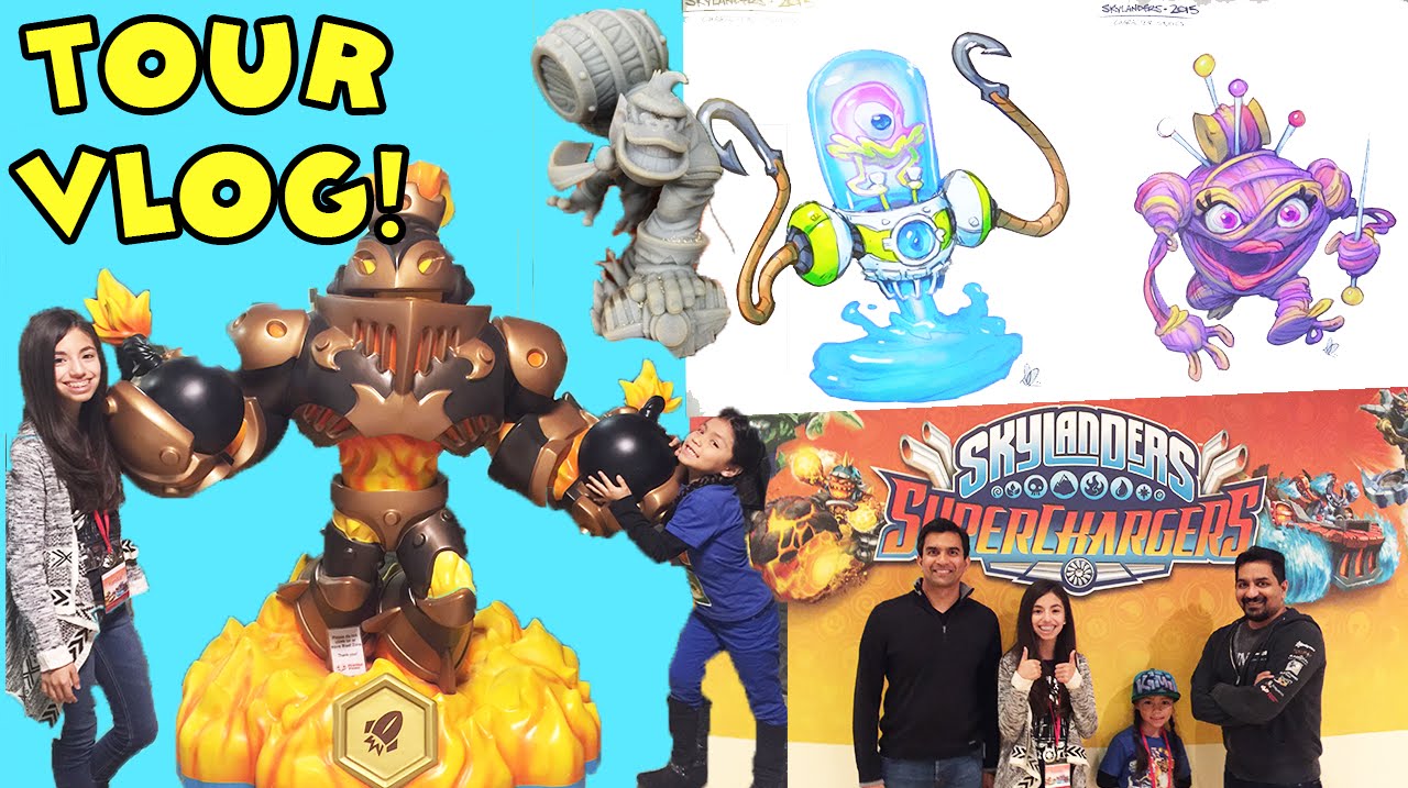 SKYLANDERS SUPERCHARGERS Vicarious Vision VLOG Josh Duhamel