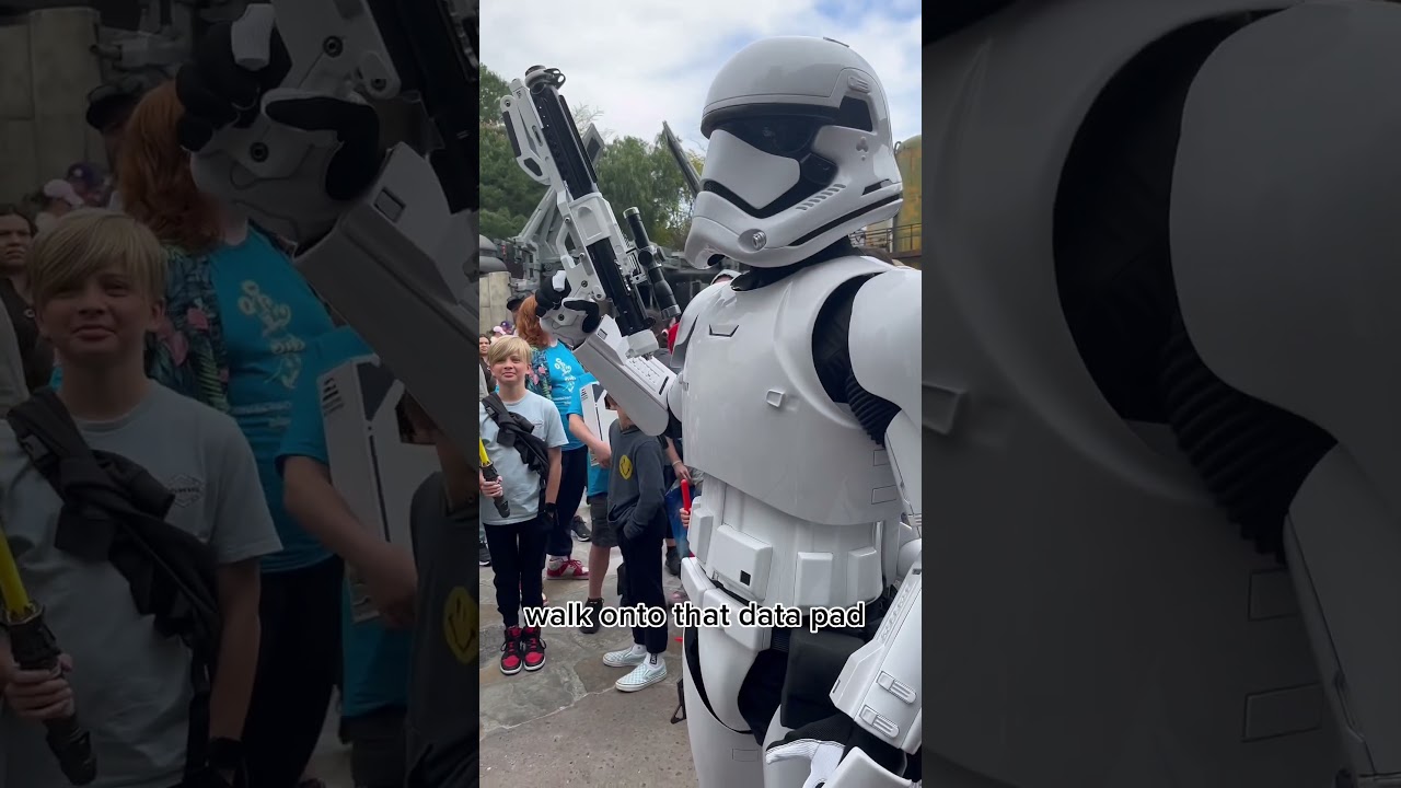 Kylo Ren bosses Stormtroopers around!😂 