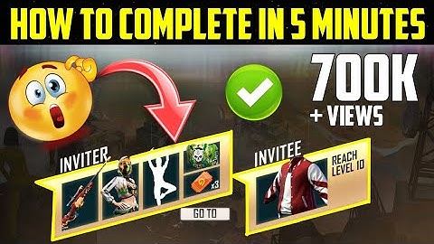 Invite And Win Event Freefire | Complete In 5 Minutes 🤯 Invite And Win Event Complete Kaise Kare ?