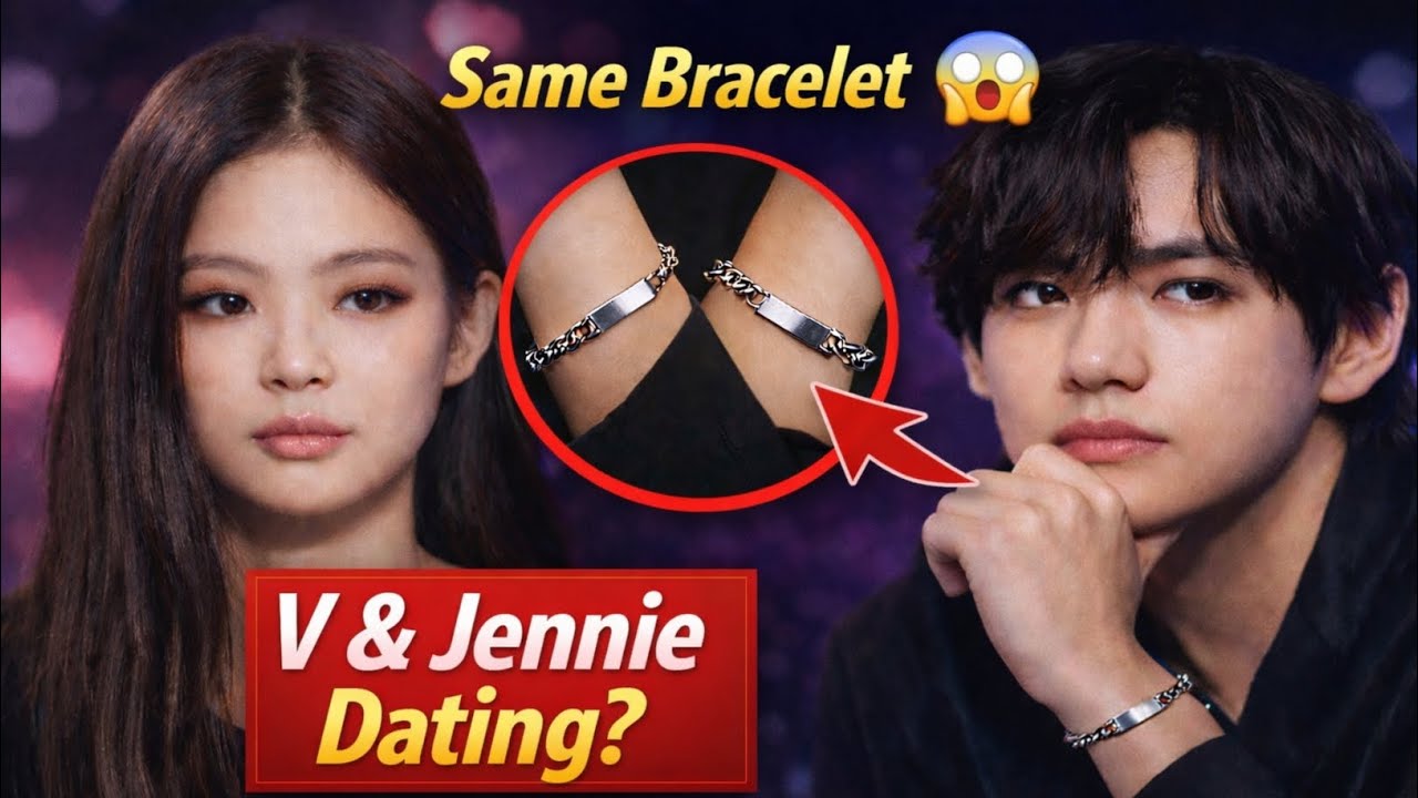 BTS V Gifted Jennie B'day Bracelet 😱 V & Jennie Dating ? Taennie Relationship Confirm Reveal 😍