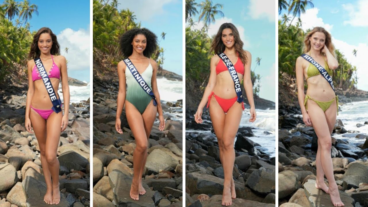 Miss France 2024 : découvrez les 30 candidates en maillot de bain