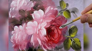 картинка: РИСУЕМ РОЗЫ В УДИВИТЕЛЬНЫХ ЦВЕТАХ / СЕКРЕТЫ СОЗДАНИЯ ГЛУБИНЫ В ЦВЕТОЧНОЙ ЖИВОПИСИ