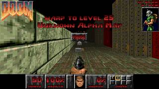 PSX Doom Alpha v0.05 - Map 25: Unknown Alpha Map (Nightmare! - 100% - Pistol Start) (PsyDoom) Vulkan