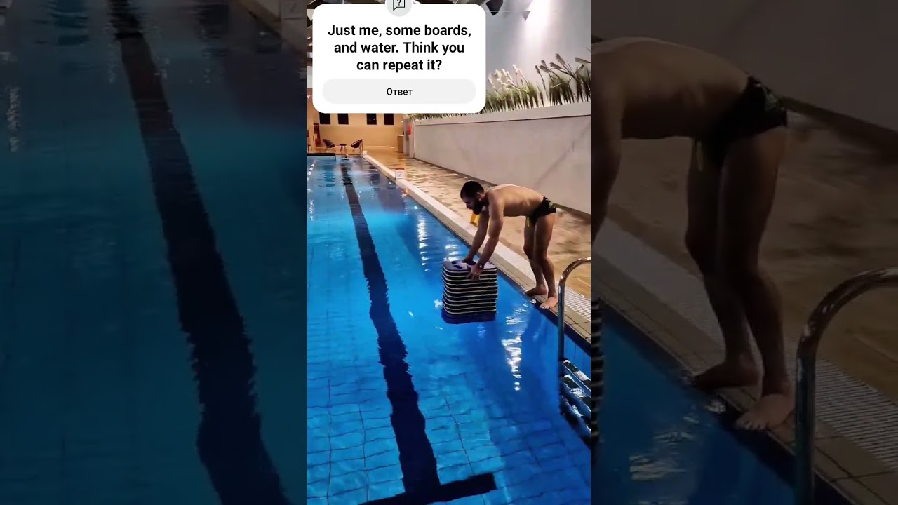 Extreme Plank: No Gym, Just Water .