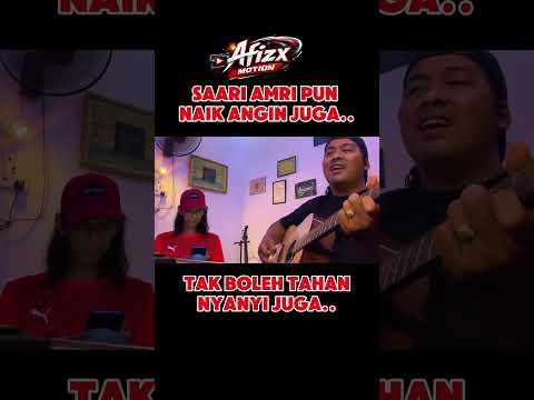 shorts Saari Amri Mantap Sporting menyanyi Sama | Afizx Motion #afizxmotion #contentcreator