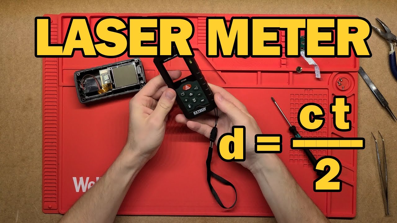 Laser Tech Distance Sensor Teardown YouTube