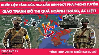 Khốc liệt: Tăng Rùa Nga dẫn binh đột phá phòng tuyến! Giao tranh đô thị quá hoành tráng, ác liệt!