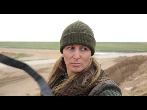 A windy day in Rojava.