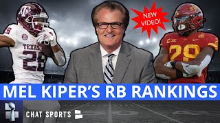 Mel Kiper’s Top 10 RB Prospects For 2022 NFL Draft Led By Breece Hall | NFL Draft Prospect Rankings