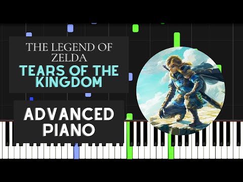 Tears of the Kingdom Main Theme (Advanced Piano Tutorial) - The Legend Of Zelda