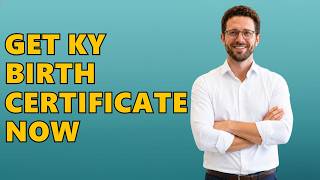 How To Get A Birth Certificate In KY