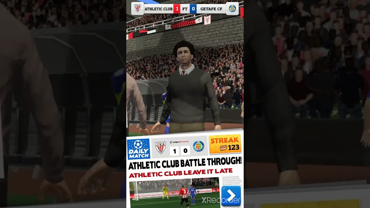 Score Hero 2022 / Daily Match : Athletic Club - Getafe CF