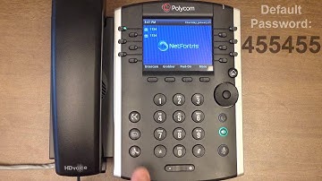 Polycom VVX410 - Voicemail