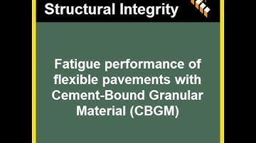 Fatigue performance of flexible pavements with cement-bound granular material (CBGM)