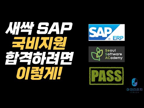 새로워진 새싹 SAP ERP 국비지원과정 합격팁 3가지