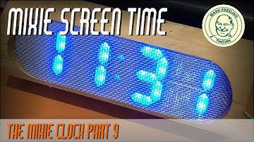 The "MIXIE" A DIY Steampunk, Backlit Digital Clock - Part 9
