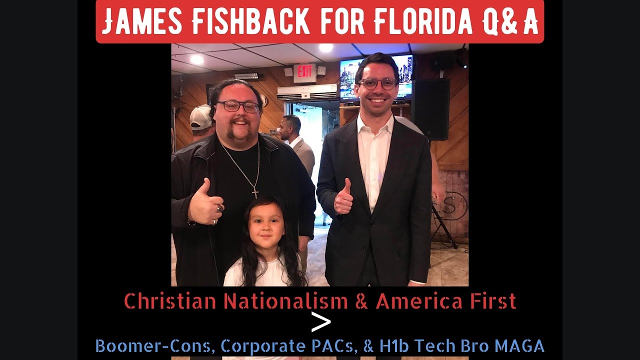 James Fishback Q&A, America First & Christian Nationalist Youth Rise Up in Florida: BROADCAST 10